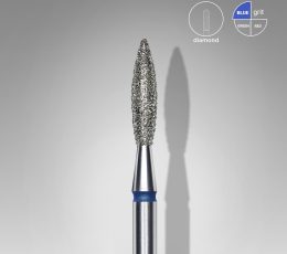 STALEKS EXPERT Fresa diamantada chama azul, diâmetro 2,3 mm, parte operacional 10 mm