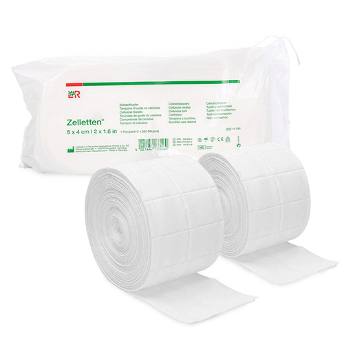 Compressas de celulose 2x 500